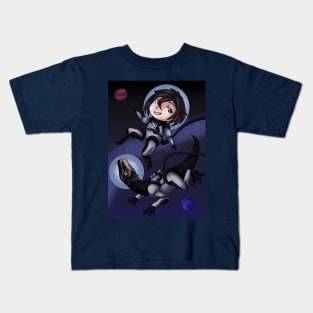 Space Dinosaur Kids T-Shirt